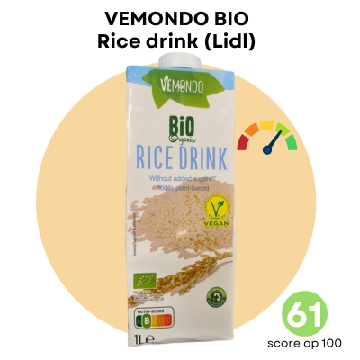 Vemondo bio rice drink rijst lidl